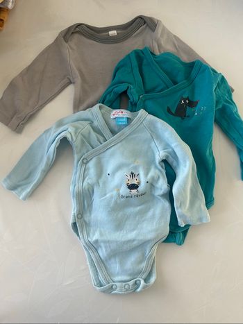 Lot de 3 body