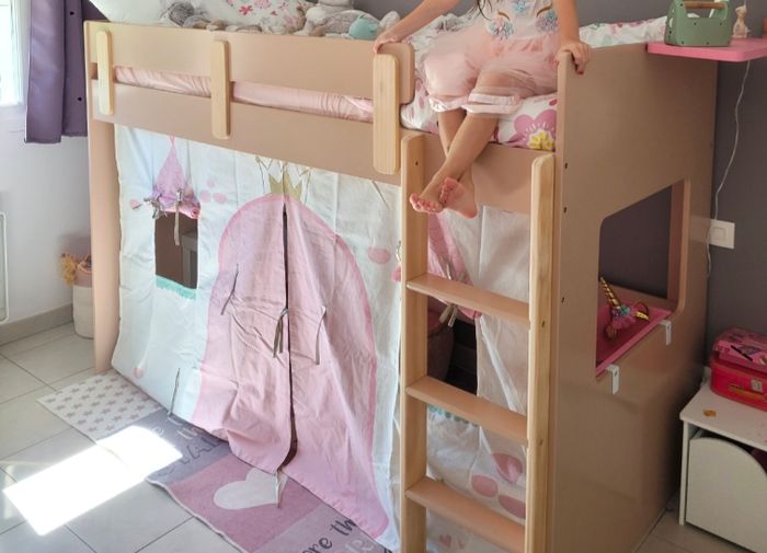 Tente de lit Princesse Féerique - photo numéro 2