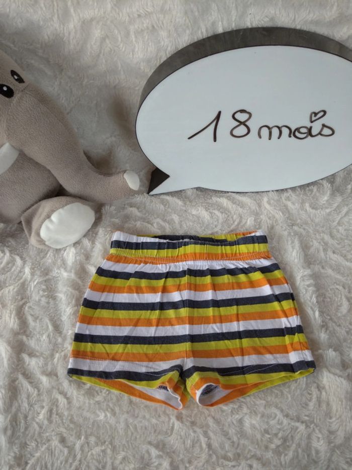 Short Garçon 18 mois Kid Kanaï 100% coton