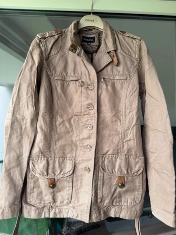 Veste légère beige Caroll
