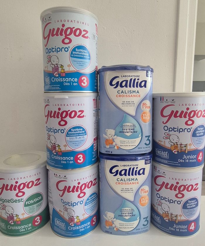 Lait croissance 3eme et 4eme âge