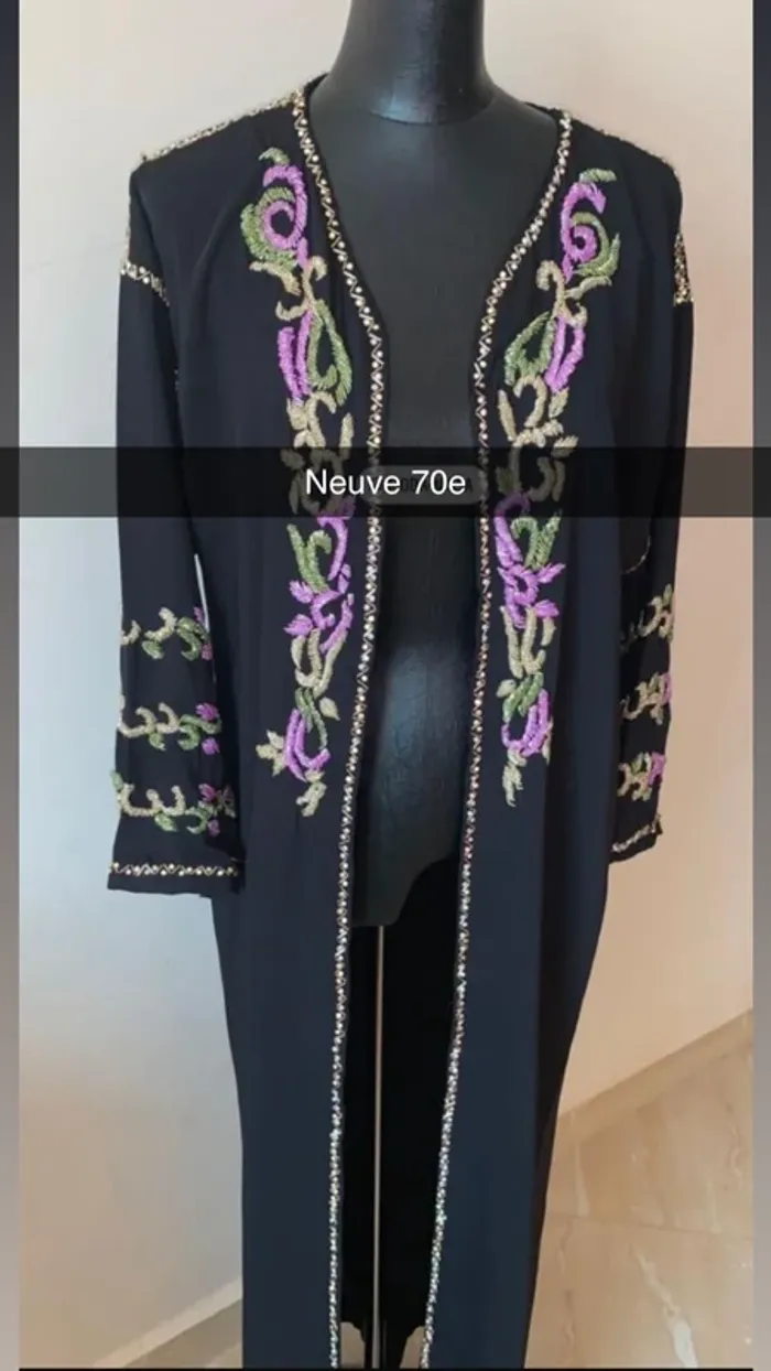 Caftan kimono oriental taille unique neuf