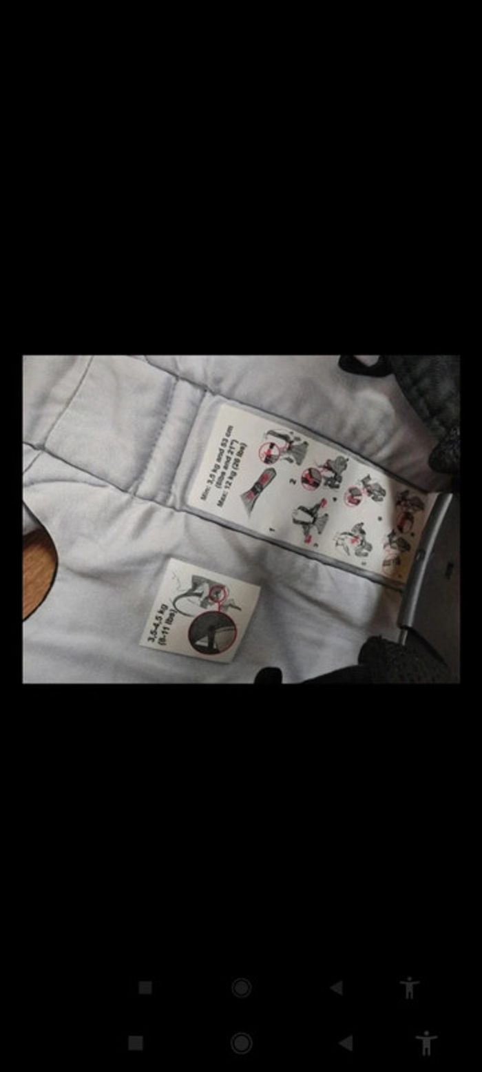 Porte bébé babybjörn - photo numéro 4