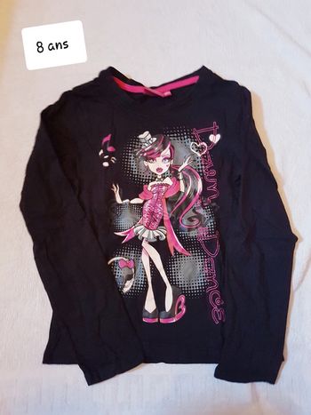 T-shirt monster high 8 ans