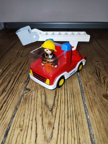 Playmobil 1 2 3 camion de pompier