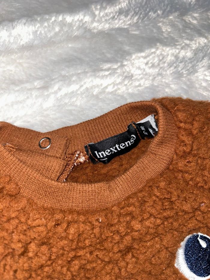 Pull polaire marron - photo numéro 2