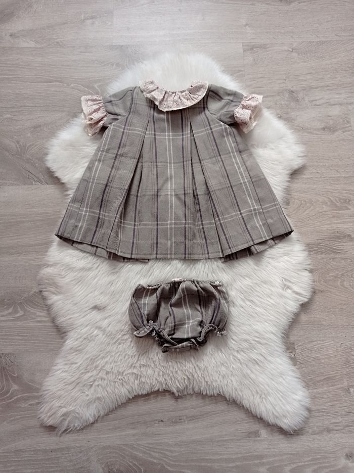 Gocco robe + bloomer 18/24 mois idéal cérémonie