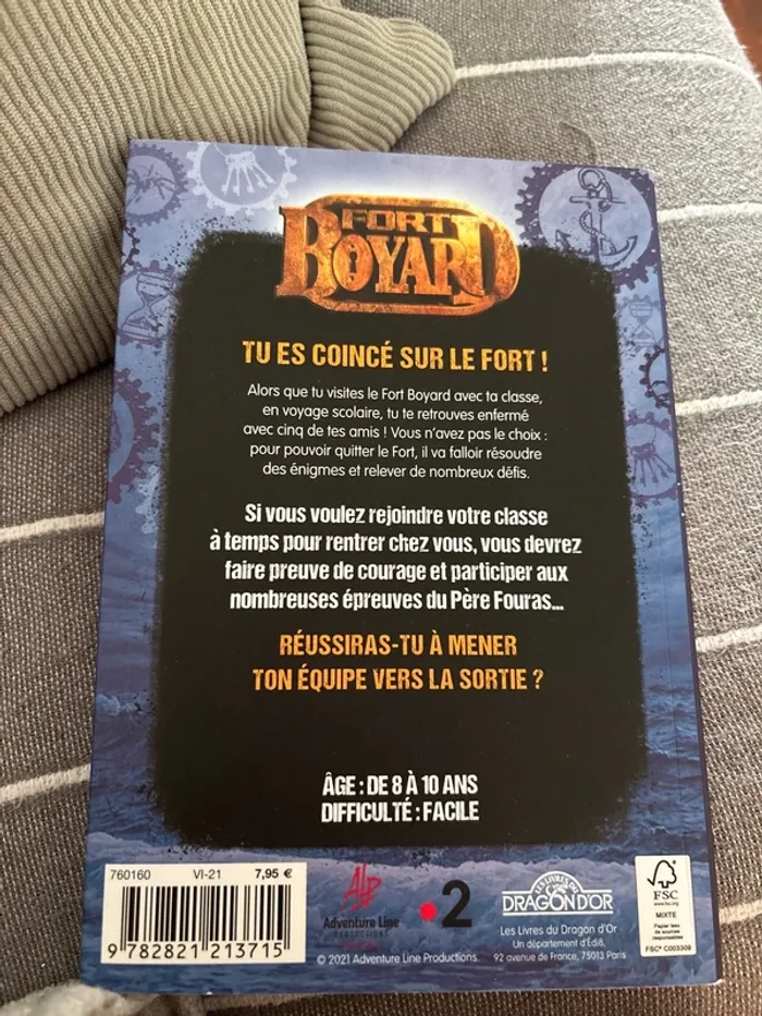 Livre fort boyard pièges dans le fort - photo numéro 6