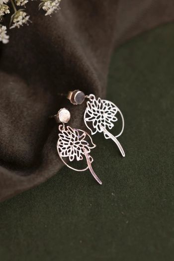 Boucles d'oreilles pendantes en argent 925
