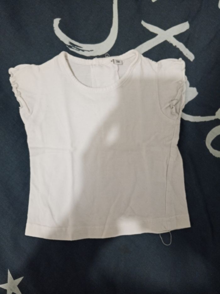 T-shirt blanc _ 3 mois