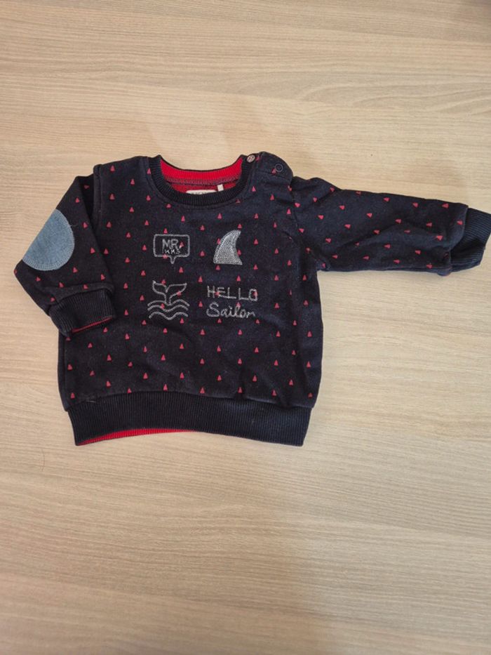 Pull Marine garçon 6 mois IKKS