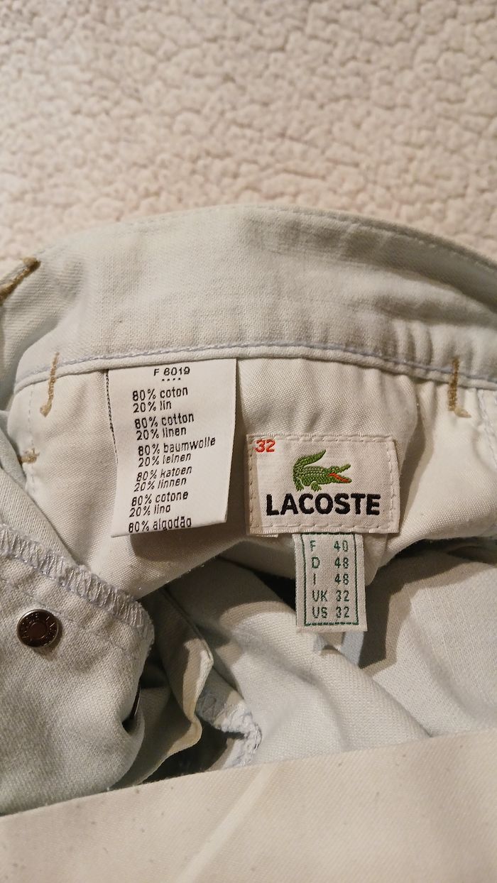 Pantalon homme lacoste neuf - photo numéro 7
