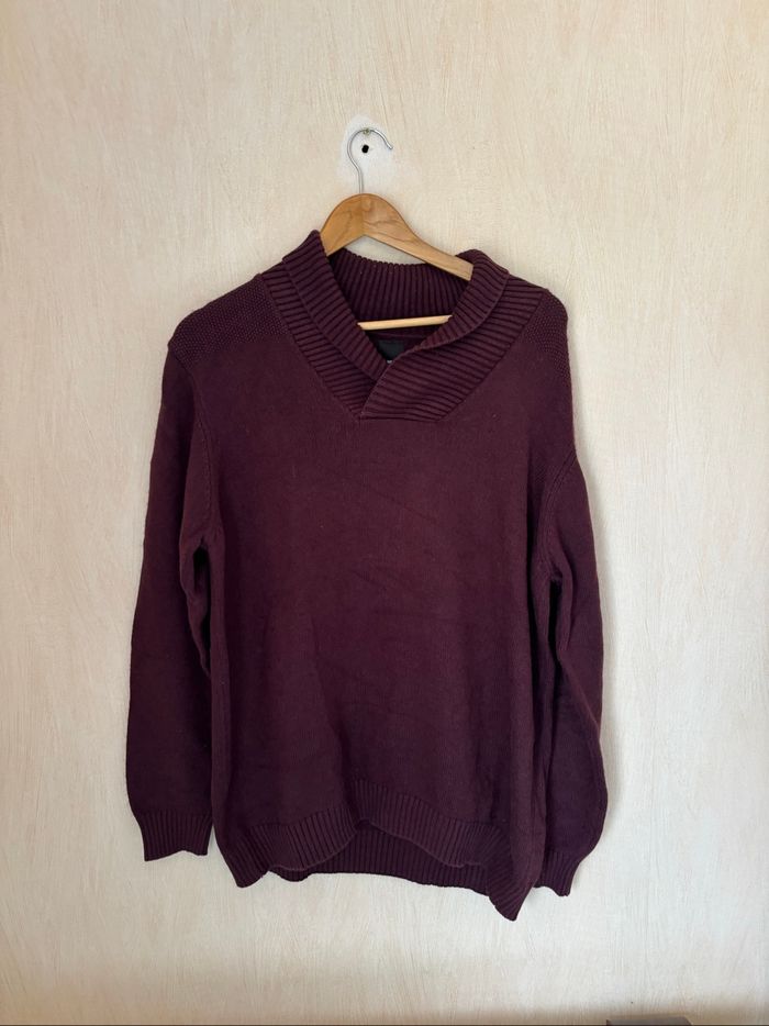 Pull bordeaux - photo numéro 6