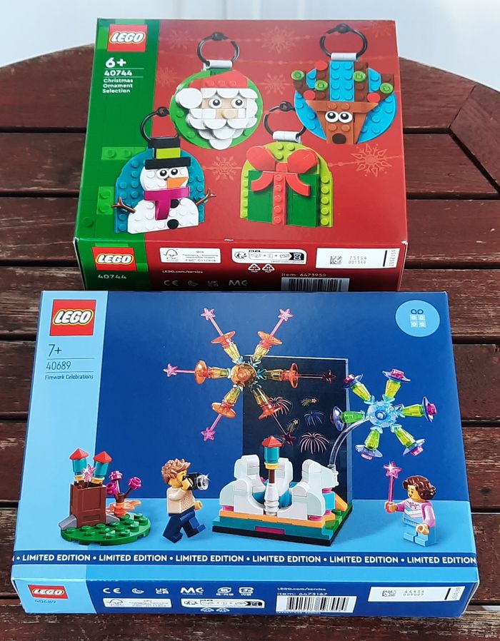 Neufs - LEGO Noël + Fêtes 40744 + 40689