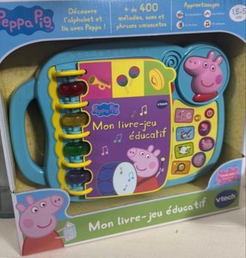 Livre éducatif peppa pig 