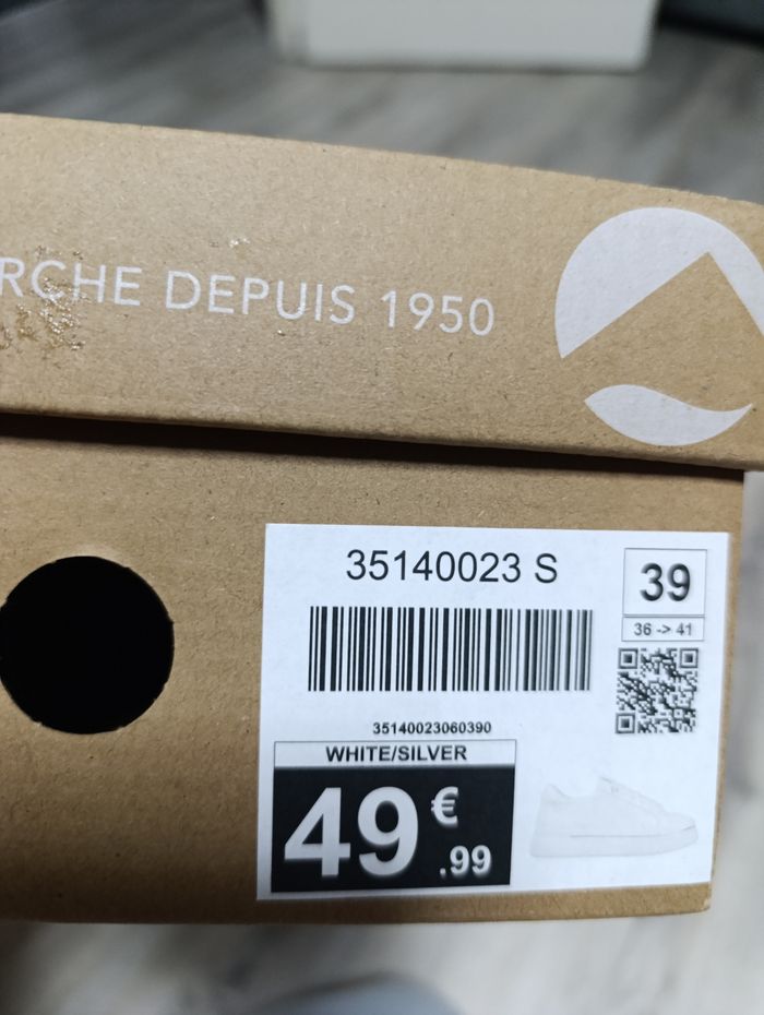 Basket femme pointure 39 - photo numéro 2