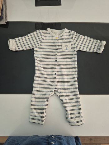 Pyjama sans pied 12 mois