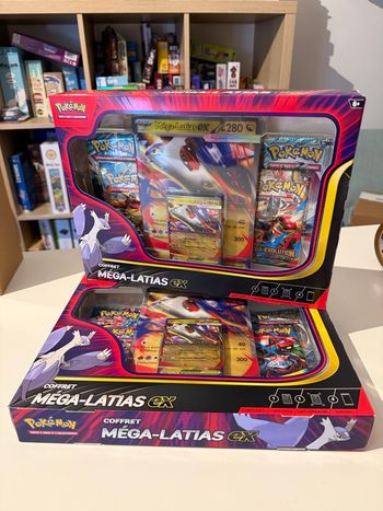 Lot 2 coffrets Pokémon Mega Latias ex
