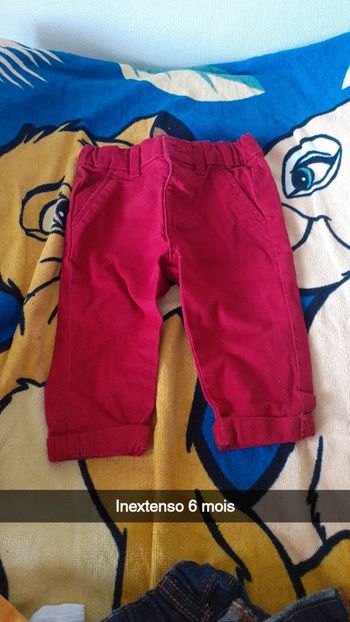 In extenso Jean rouge 68 cm