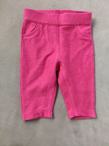 Legging rose 3 mois tex