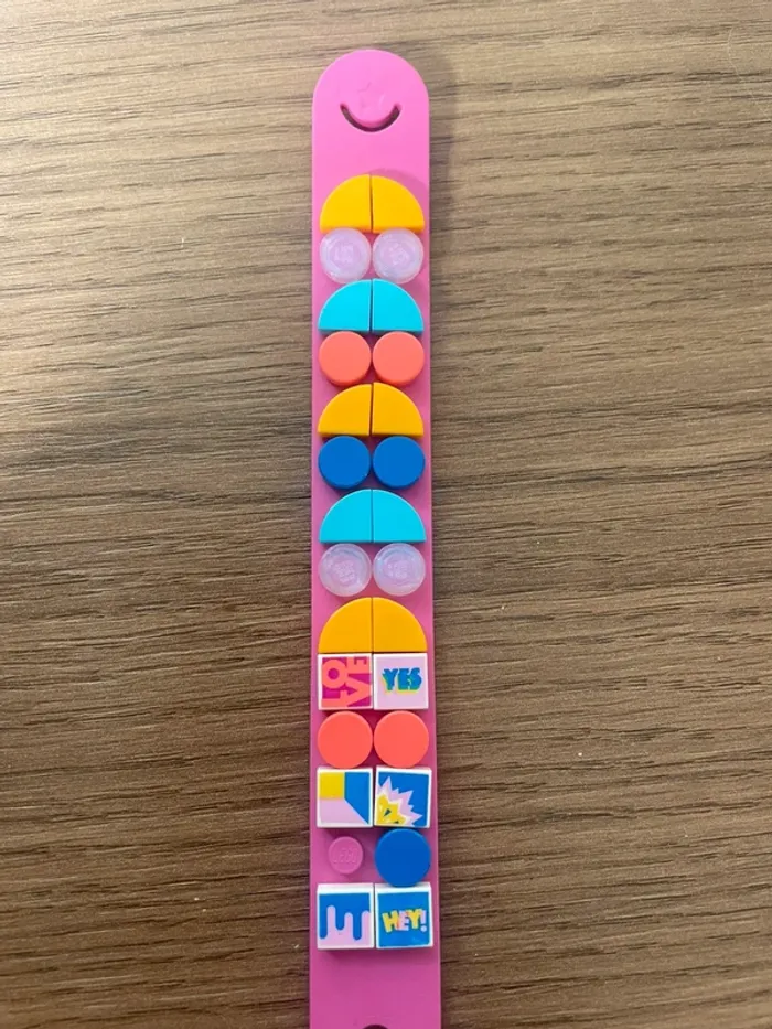 Bracelet Lego rose - photo numéro 2