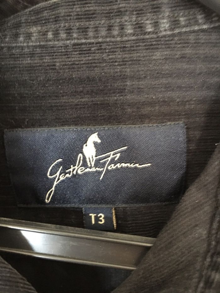 Chemise noire gentleman farmin - photo numéro 3