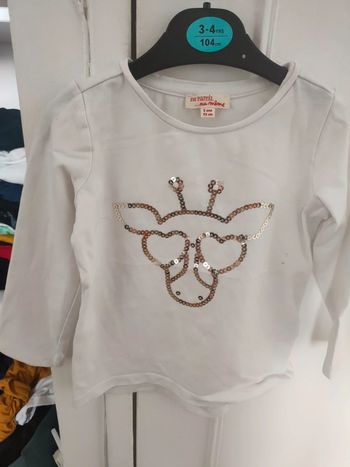 Haut manches longues 2 ans du pareil au même