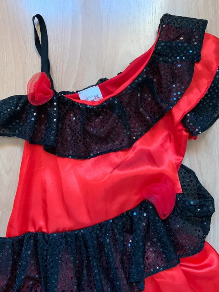 Déguisement Danseuse Espagnole 4-6ans (110cm) - photo numéro 4