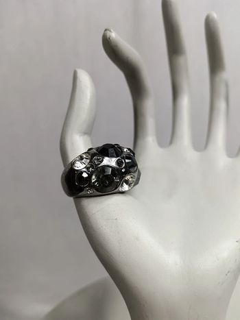 Bague argenté et strass | Agatha Paris | t. 55