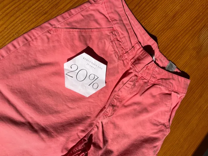 Bermuda saumon style chino H&M - photo numéro 2