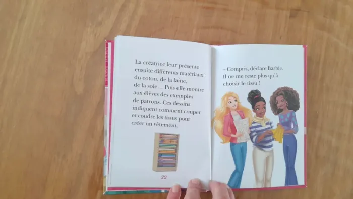 Lot 3 livre bibliothèque rose et verte - photo numéro 2