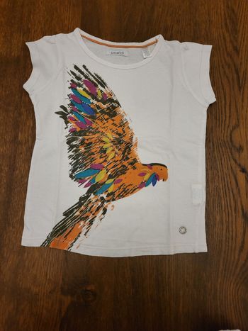 1 tee-shirt manche courte fille 6 ans 