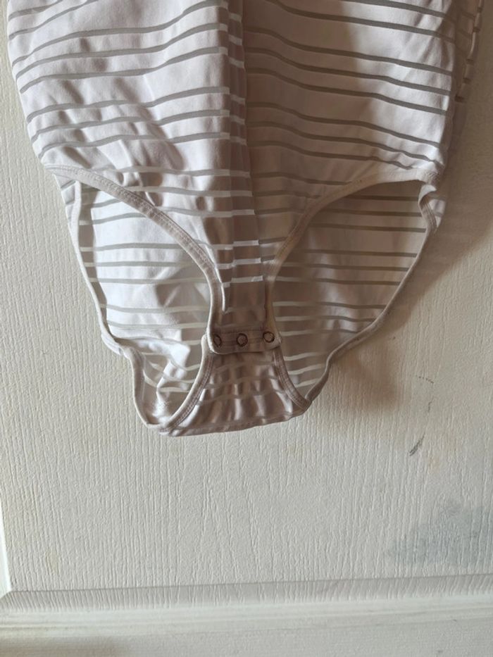 Body, blanc à rayures - photo numéro 3