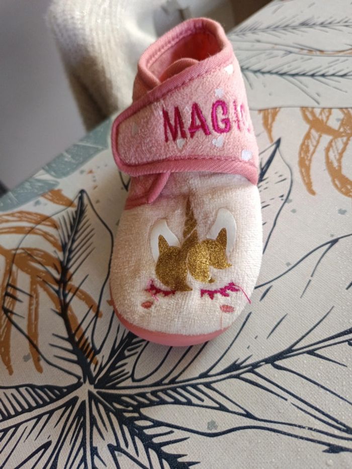 Chaussons licornes taille 26 - photo numéro 5