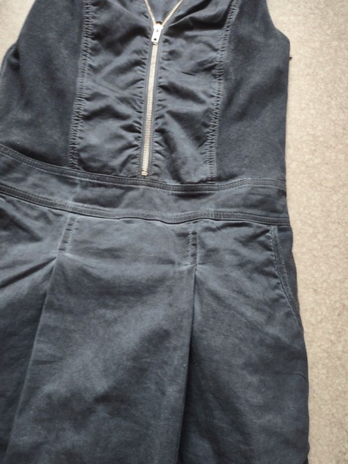 Robe style salopette effet jean enduit Et compagnie - photo numéro 2