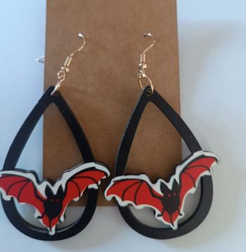 Boucles d'oreilles halloween