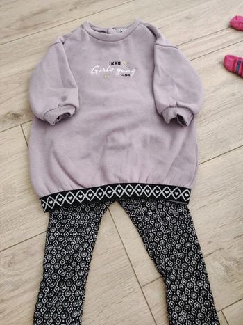 Robe et legging réversible ikks