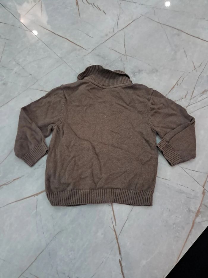 Cardigan marron orchestra - photo numéro 3