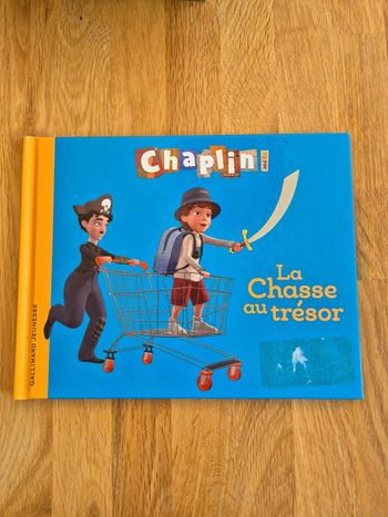 Livre Chaplin La chasse au trésor