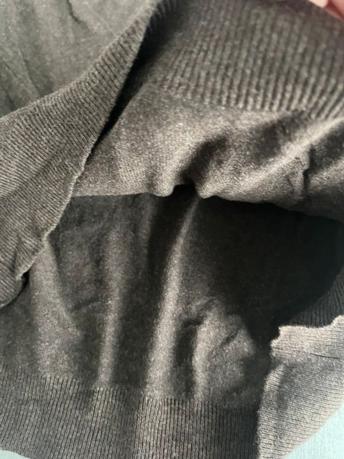 Jolie Pull Fin Marron naf naf taille L - photo numéro 4