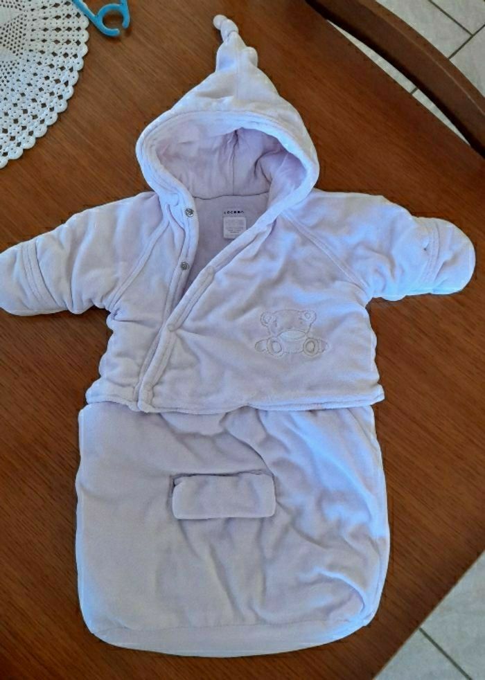 Gigoteuse fille rose de naissance à 3 mois - photo numéro 3