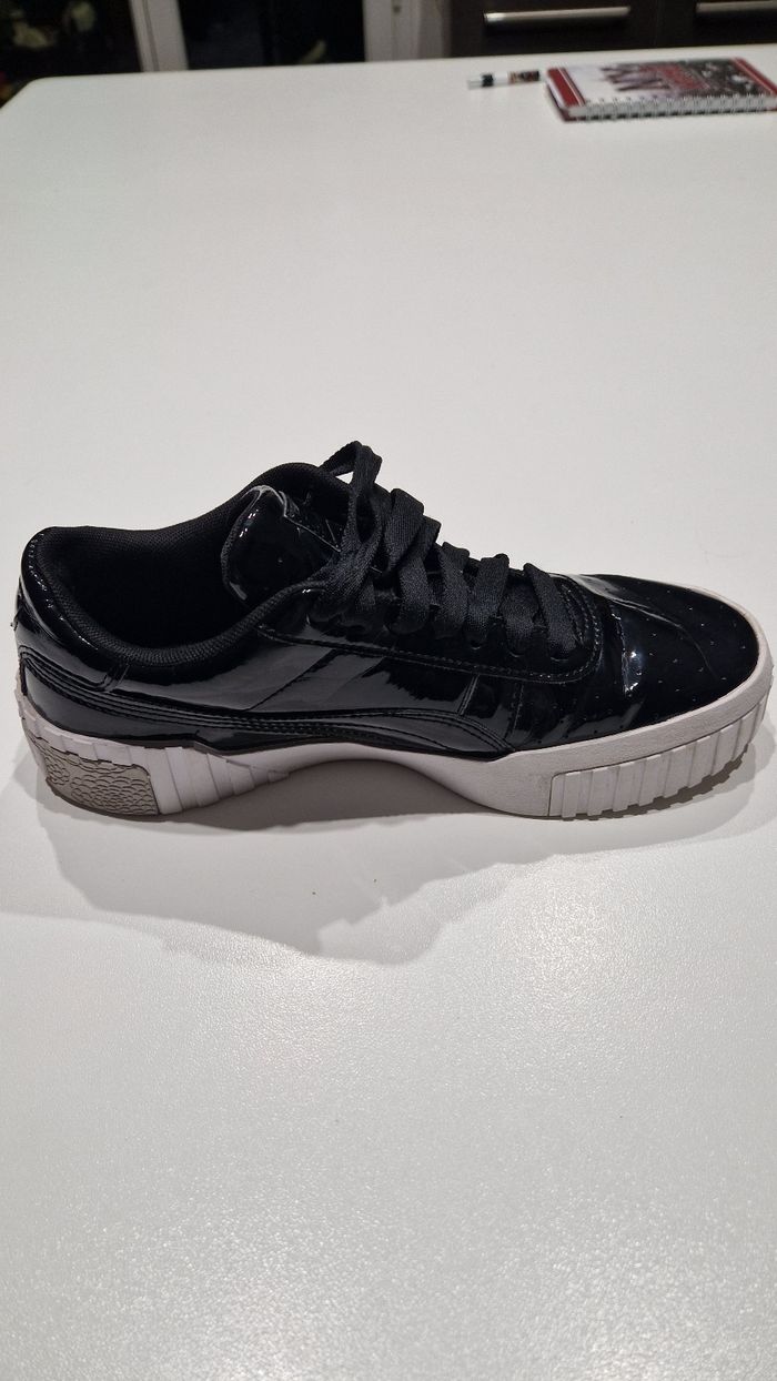 PUMA Cali Patent GS noir vernis taille 38 - photo numéro 9