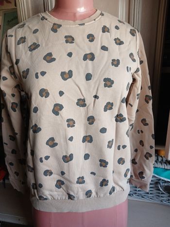 Sweat léopard 12 ans Kiabi 