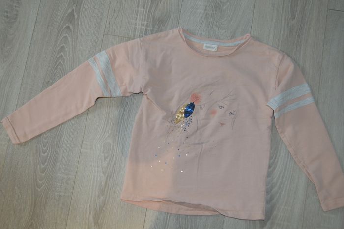 Pull Orchestra 10 ans rose clair