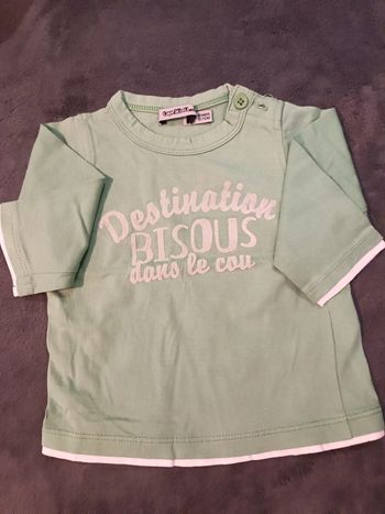 T-shirt 6 mois manche long