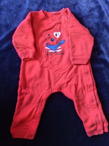 Combinaison petit bateau 12 mois