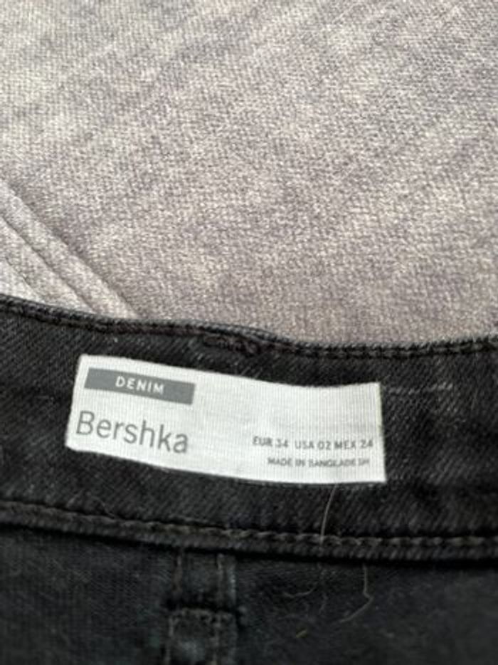 Short en jeans noir - photo numéro 4