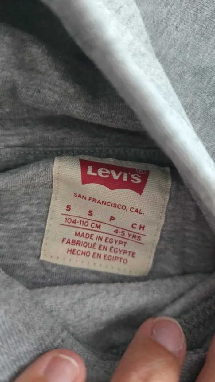 Sweat gris Levi's - photo numéro 3