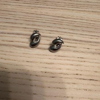 Boucles d’oreilles à clips • argentées 🌿