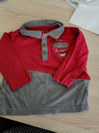 Polo manches longues